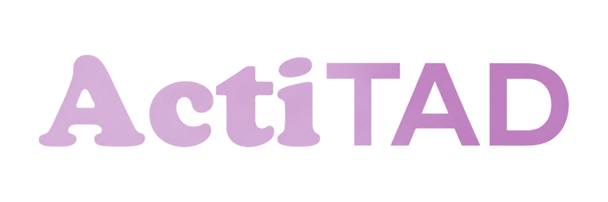 Logo ActiTAD, logiciel de transport à la demande pour gérer réservation TAD, exploitation, portail conducteur et reporting